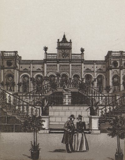 Sans Souci (litho) av German School