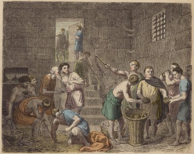 Slaver i det gamle Roma av German School