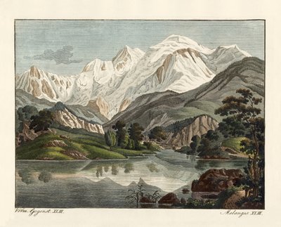 Snødekte fjell av German School
