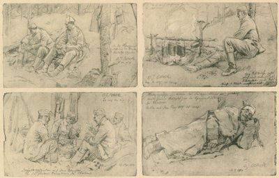 Soldater på vestfronten av German School