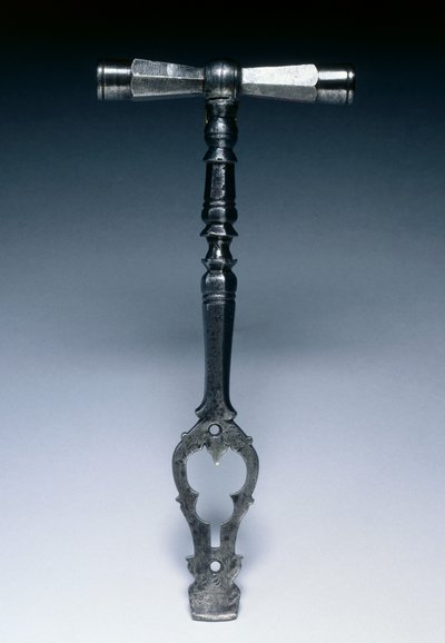 Nøkkel for en hjullåspistol, ca. 1600-25 (stål) av German School