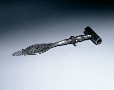 Nøkkel for en hjullåspistol, ca. 1600-50 av German School