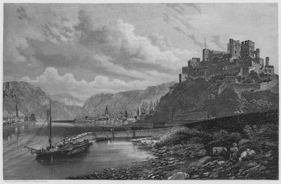 St Goar (gravering) av German School