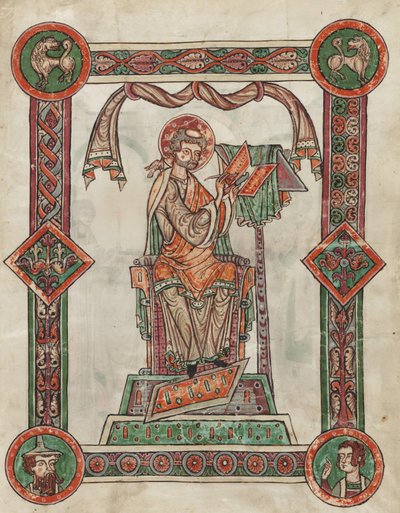 St. Gregory som forfatter, 1181-1200 av German School