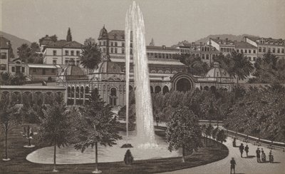 Stadtpark (litho) av German School