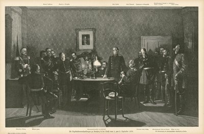 Overgivelsesforhandlinger i Donchery, Frankrike, 1.-2. september 1870 av German School