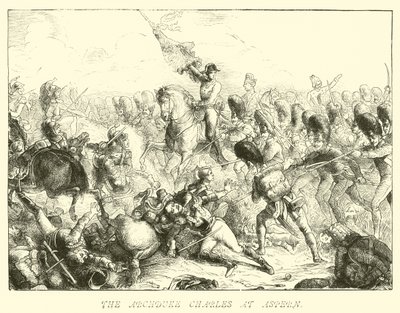 Erkehertug Charles i Aspern av German School