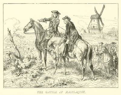 Slaget ved Malplaquet av German School
