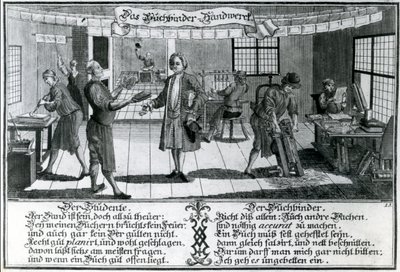 Bokbinderen (gravering) av German School