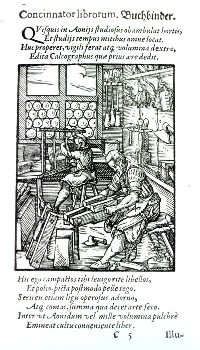 The Bookbinder, utgitt av Hartman Schopper av German School
