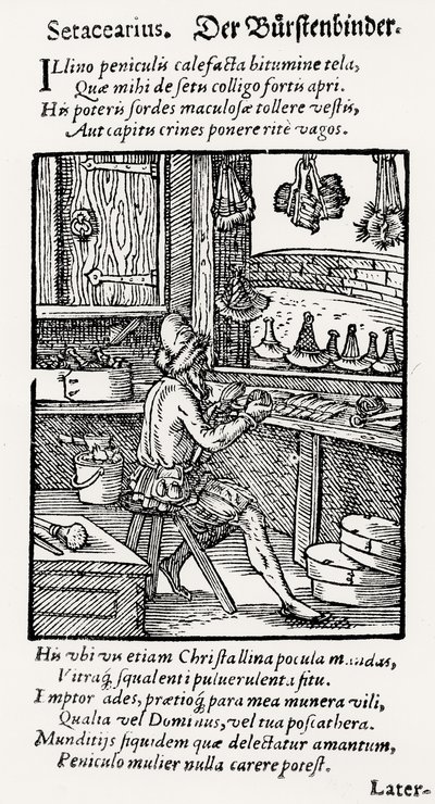 The Bristle Maker, utgitt av Hartman Schopper av German School