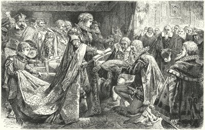 Den nederlandske adelen før Margaret av Parma, guvernør i de spanske Nederlandene, 1559 av German School