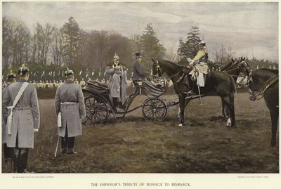 Keiserne hyller Bismarck av German School