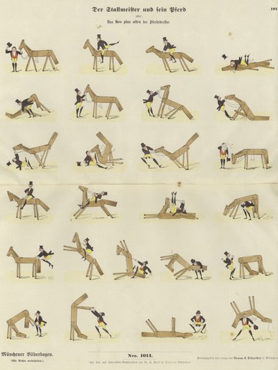 Equerry og hans hest av German School