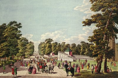 The Fireworks Place, Prater (akvatint) av German School