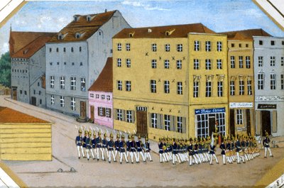 Sykehusbrakken i Scutari, 1857 av German School