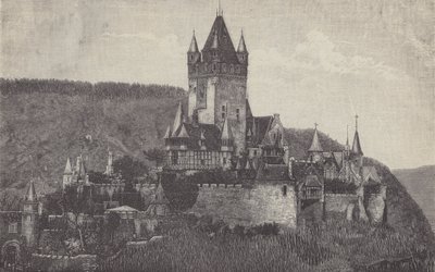 Det keiserlige slott, Cochem, Tyskland av German School