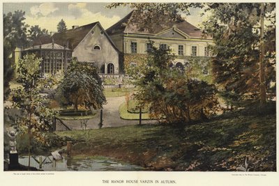 Herregården Varzin om høsten av German School