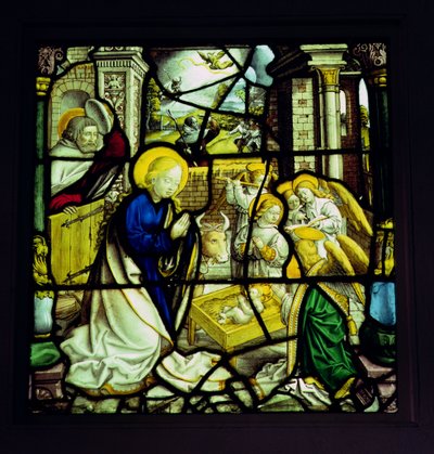 Fødselen, ca. 1526 av German School