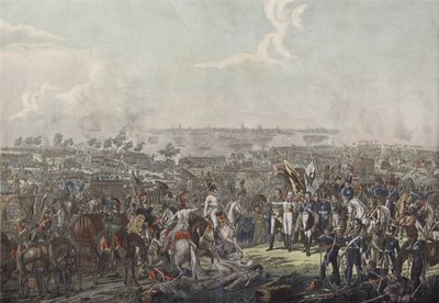 Prinsen av Schwarzenberg bringer nyheten om seier i slaget ved Leipzig til de allierte suverene om kvelden 18. oktober 1813 av German School