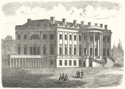 Det hvite hus, Washington DC (gravering) av German School