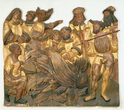 Brenningen av de hellige martyrene i Anaunia av German School