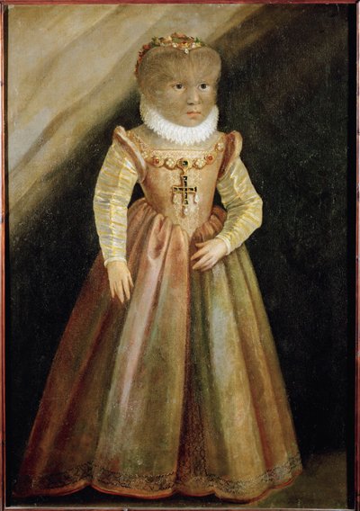 Datteren til Petrus Gonzalvus, den hårete mannen fra Teneriffa … av German School
