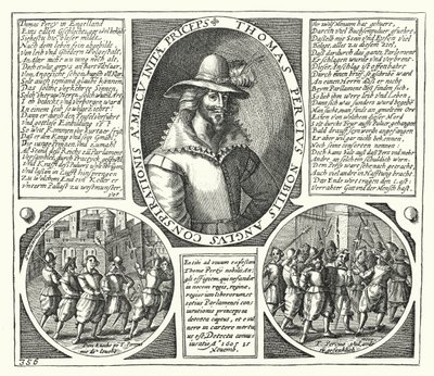 Thomas Percy, en av konspiratørene bak Kruttplottet (gravering) av German School