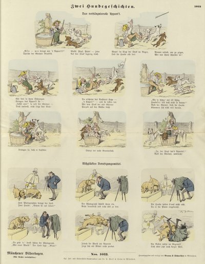 To hundehistorier av German School