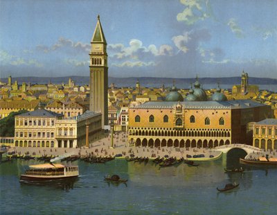 Venezia (kromolito) av German School