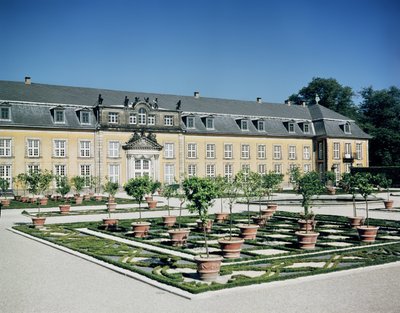 Utsikt over orangeriet til Herrenhausen, anlagt 1720-23 av German School