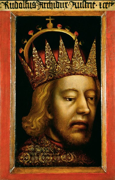 grunnleggeren (olje og tempera på tre) av German School