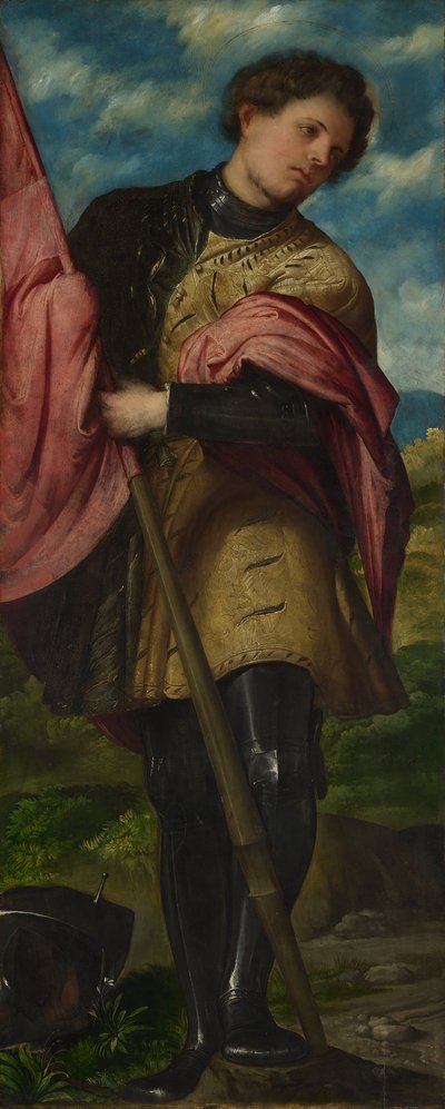Saint Alexander, ca 1524 av Gerolamo Romanino