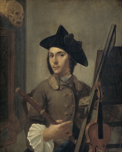 Selvportrett av Gerrit Backhuijzen