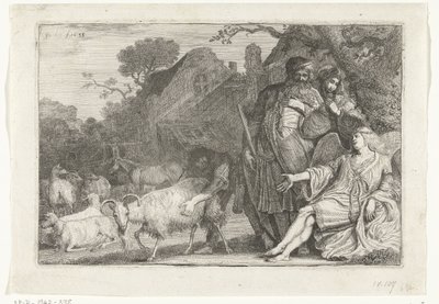 Engelen lover Abraham en sønn av Gerrit Bleker