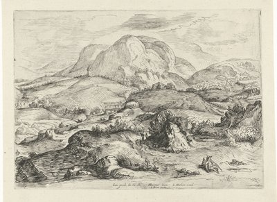 fjellandskap Landskap (serietittel) av Gerrit Gauw