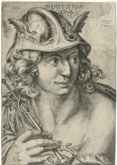 Mercurius Mercvrivs (tittel på objekt) av Gerrit Gauw