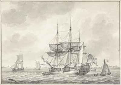 Det amerikanske skipet Harmony Baltimore av Gerrit Groenewegen