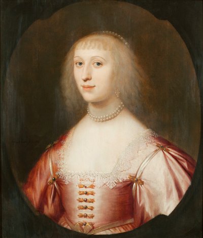 Portrett av Amalia av Solms-Braunfels 1602-1675, 1634. av Gerrit van Honthorst