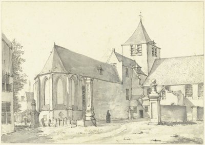 Kirken i Laeken nær Brussel av Gerrit Lamberts