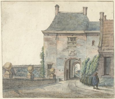 Porten til slottet Heemstede av Gerrit Lamberts