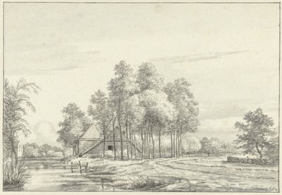 Ansikt ved Oudewater av Gerrit Lamberts