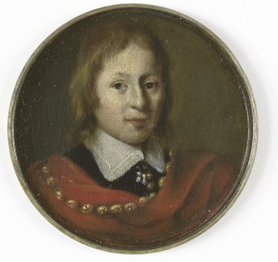 Portrett av en femten år gammel gutt av Gerrit Lundens
