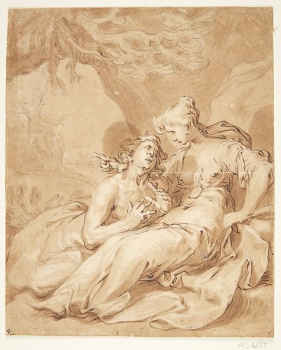 Kjære par av Gerrit Pietersz