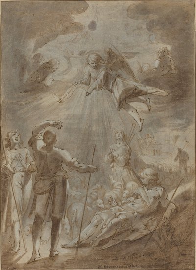 Bebudelse til hyrdene av Gerrit Pietersz Sweelinck