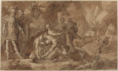 Odysseus og Teiresias av Gerrit Pietersz Sweelinck