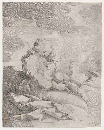 Tro, håp og nestekjærlighet, ca. 1593. av Gerrit Pietersz Sweelink