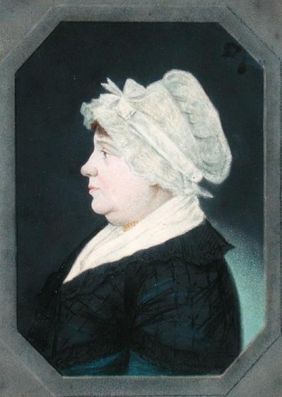 Mrs. George Warner (ca. 1743-1814) av Gerrit Schipper
