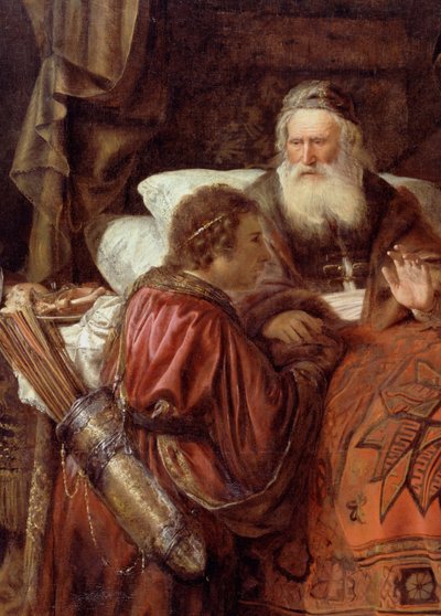 Isak velsignet Jakob av Gerrit Willemsz. Horst