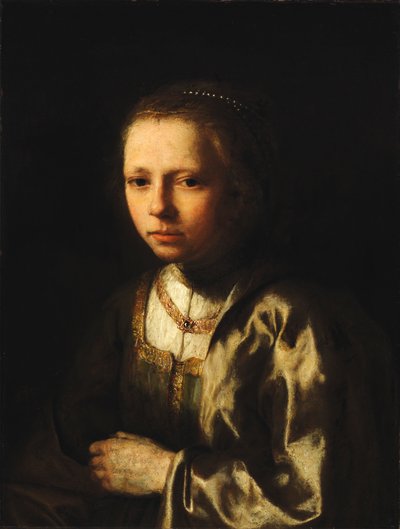Ung jente, 1600-tallet. av Gerrit Willemsz Horst